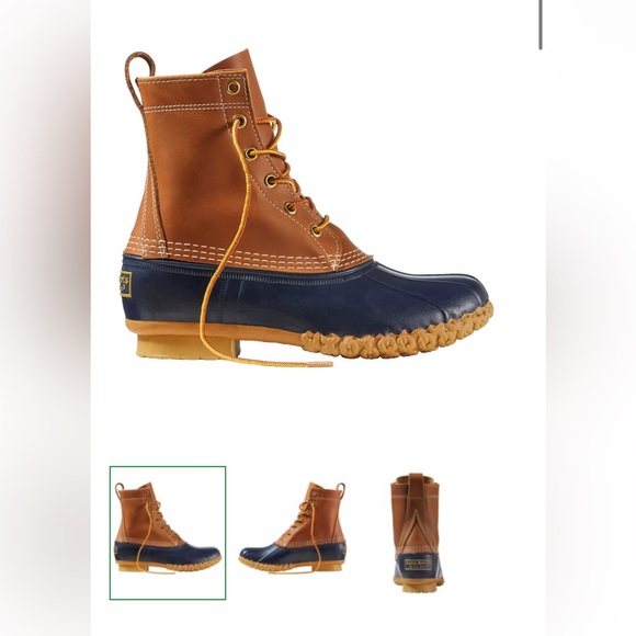 L.L Bean bean boots lightly worn - Picture 2 of 12